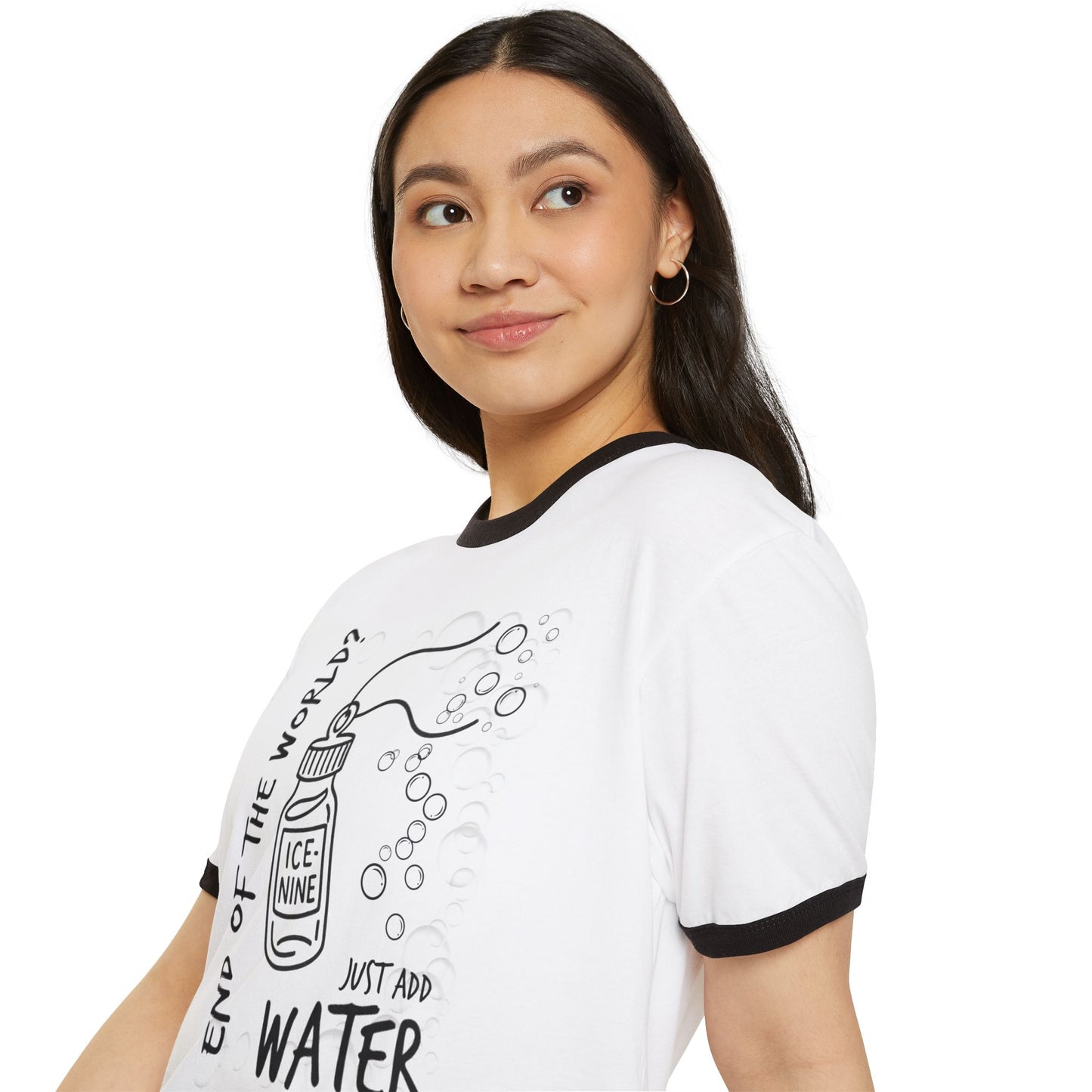 End of the World? Just Add Water - Ice Nine Inspired Ringer Tee