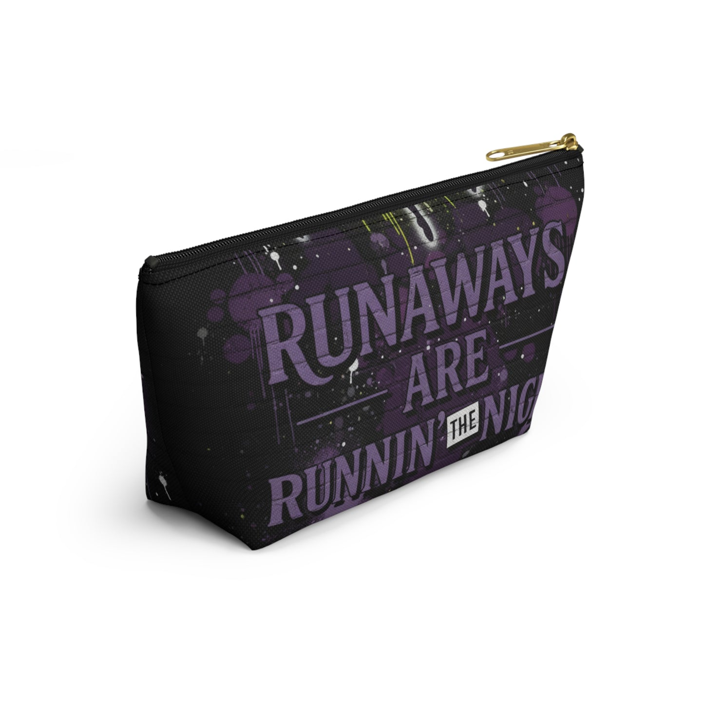 Runaways Are Runnin' the Night Accessory Pouch | Graffiti