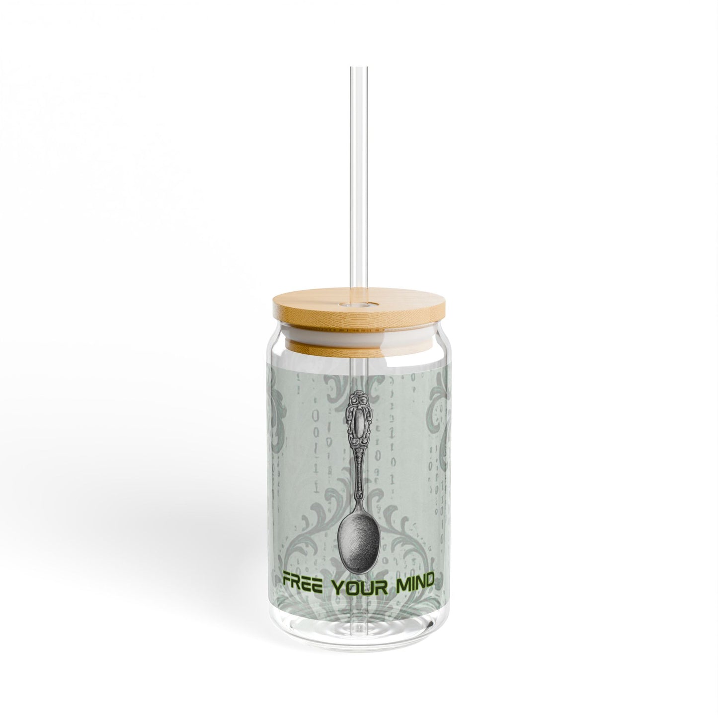Free Your Mind Matrix Inspired Glass