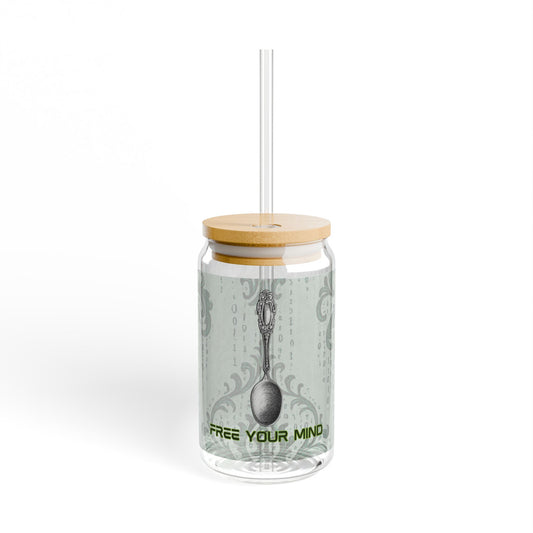 Free Your Mind Matrix Inspired Glass
