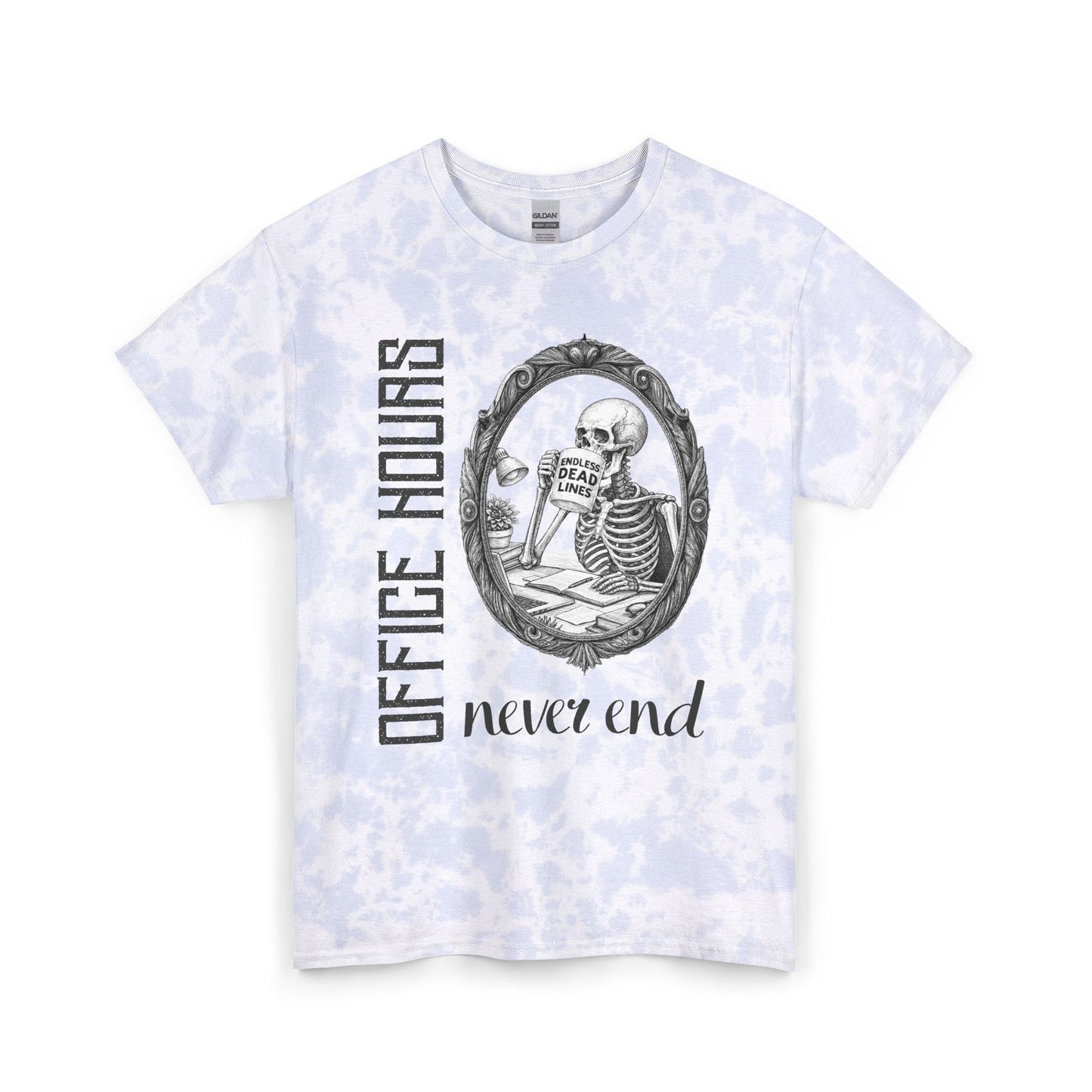 Office Hours Skeleton Tee | inspired by On a Pale Horse