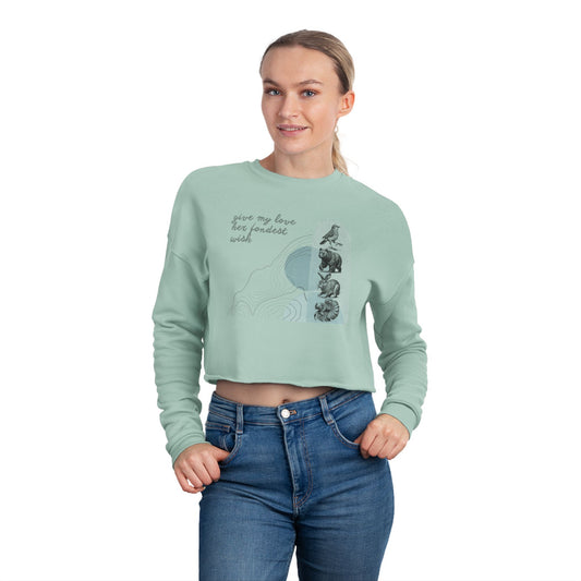 Her Fondest Wish- Dark Tower Inspired Cropped Sweatshirt
