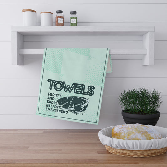 Hitchhiker’s Guide Inspired Tea Towels Part I