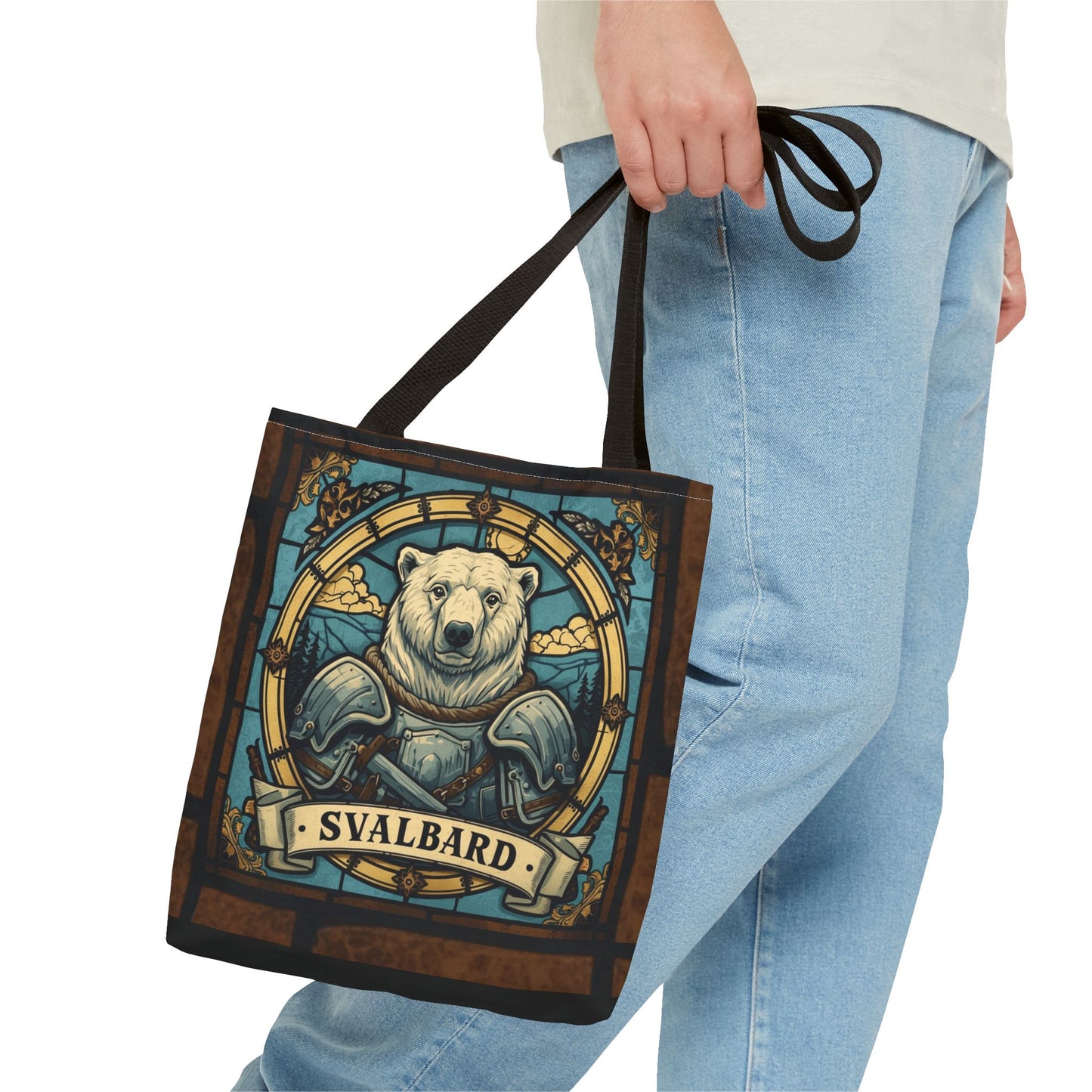 Svalbard Polar Bear Crest Tote
