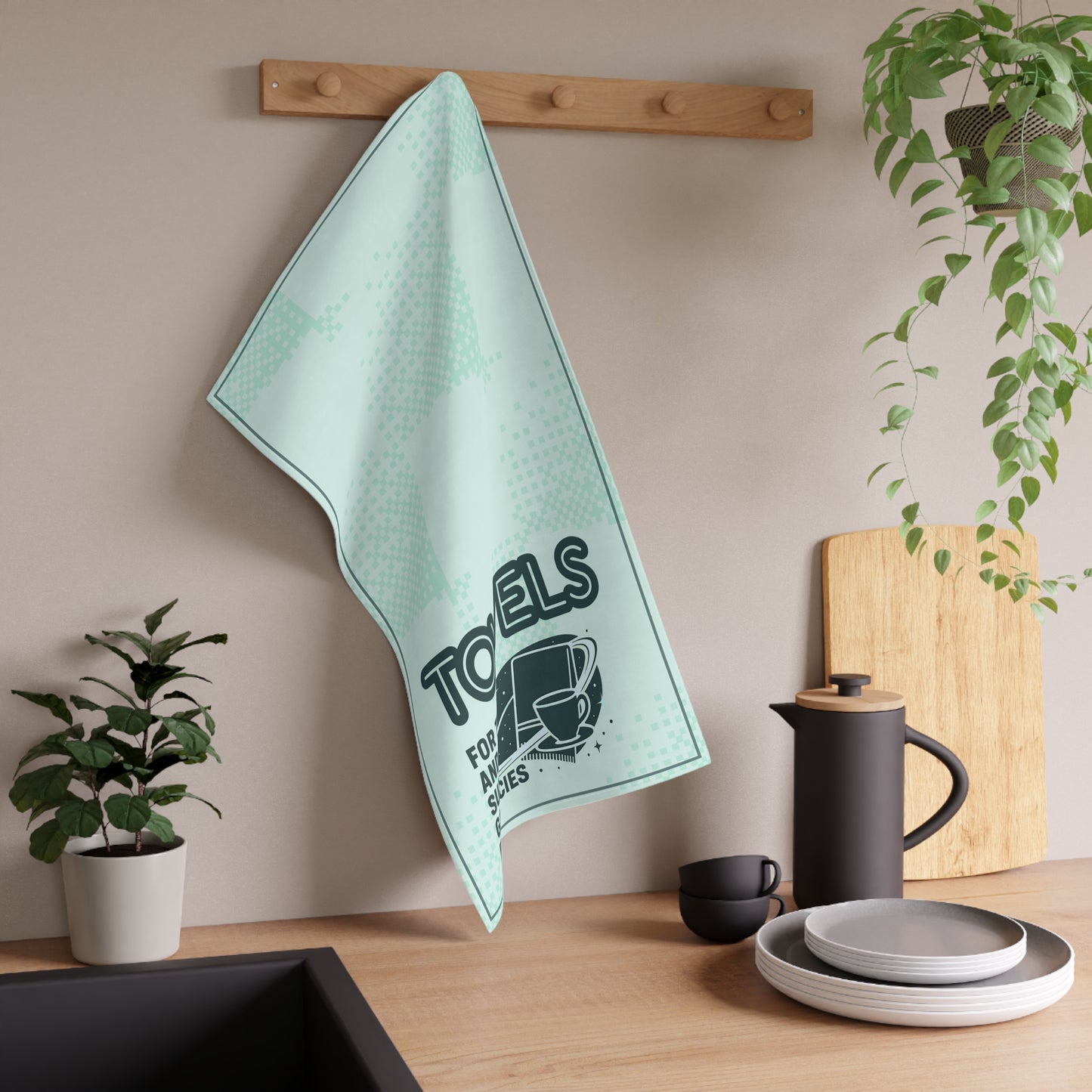 Hitchhiker’s Guide Inspired Tea Towels Part I