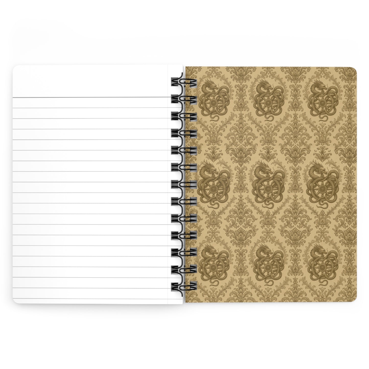 The Wheel Weaves Wallpaper | Spiral Bound Journal