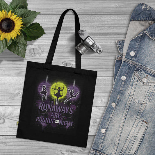 Runaways Are Runnin' at Night Tote Bag