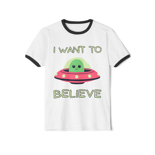 I Want to Believe l Alien T-Shirt | Graphic Ringer