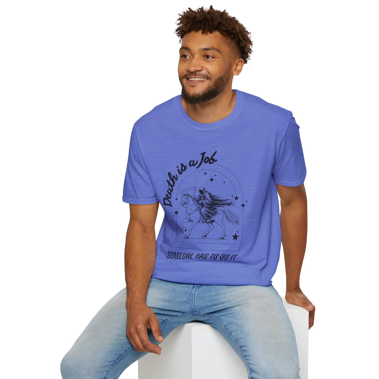 Death Is a Job unicorn shirt | inspired by On a Pale Horse