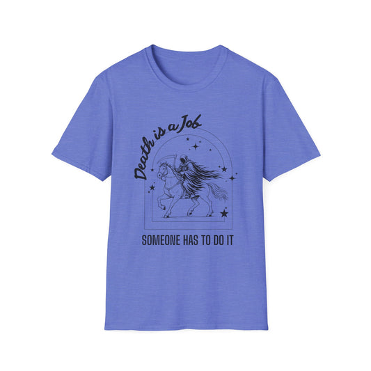 Death Is a Job unicorn shirt | inspired by On a Pale Horse