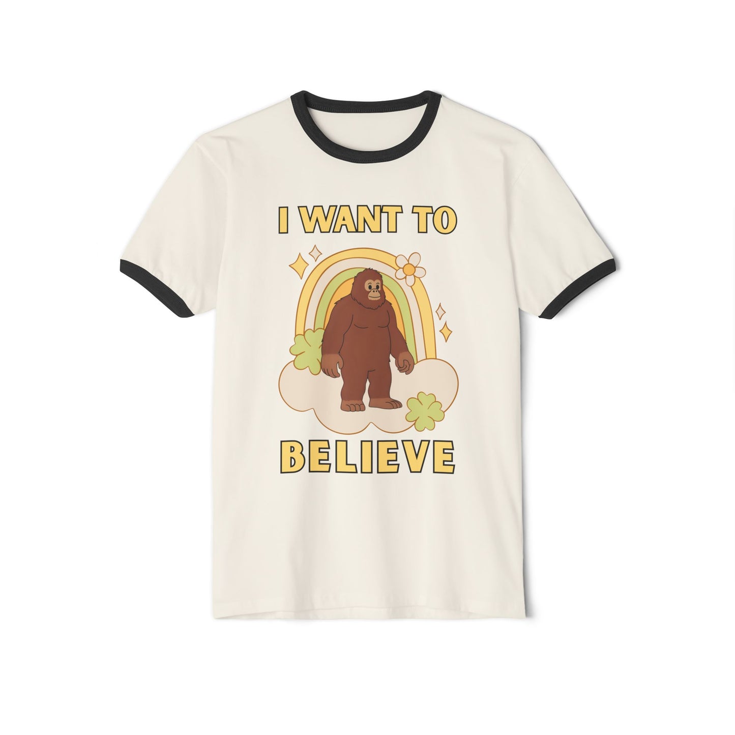 I Want to Believe Bigfoot T-Shirt | Graphic Ringer