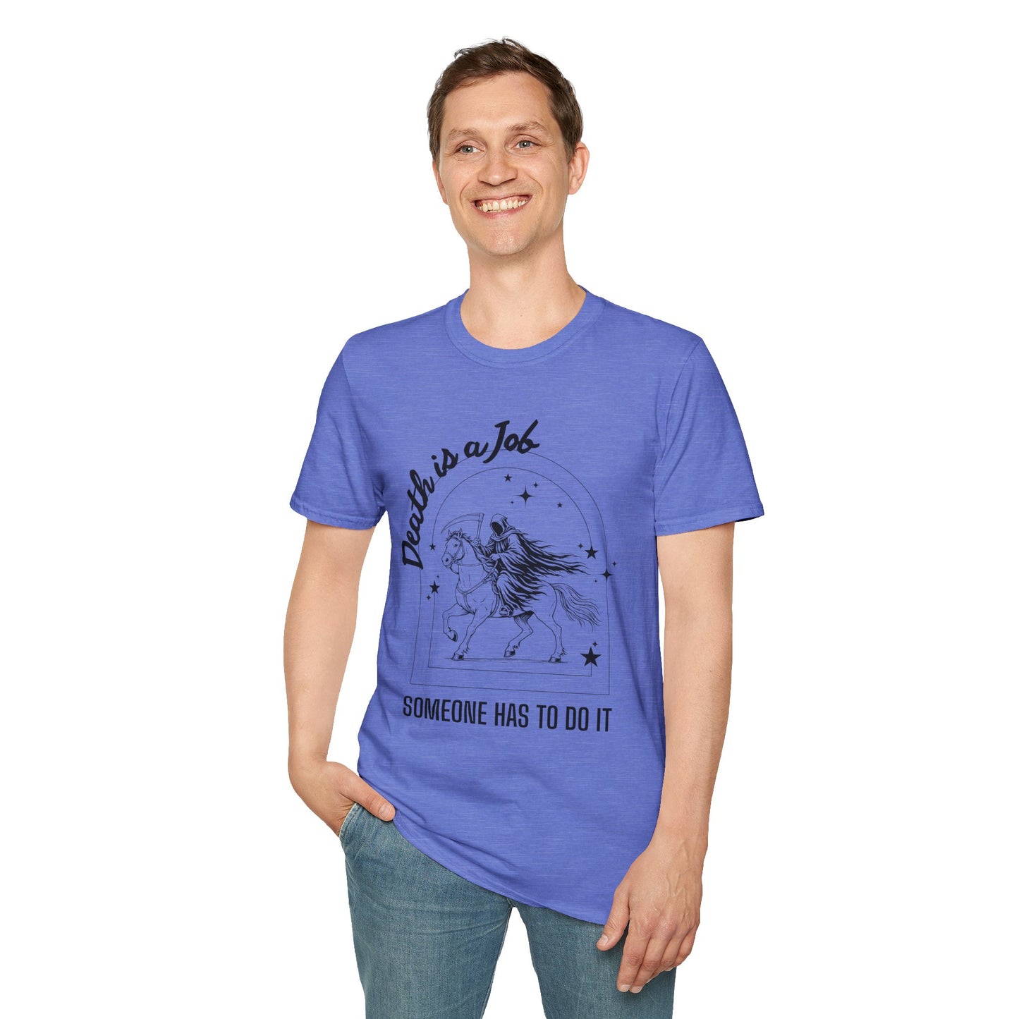 Death Is a Job unicorn shirt | inspired by On a Pale Horse