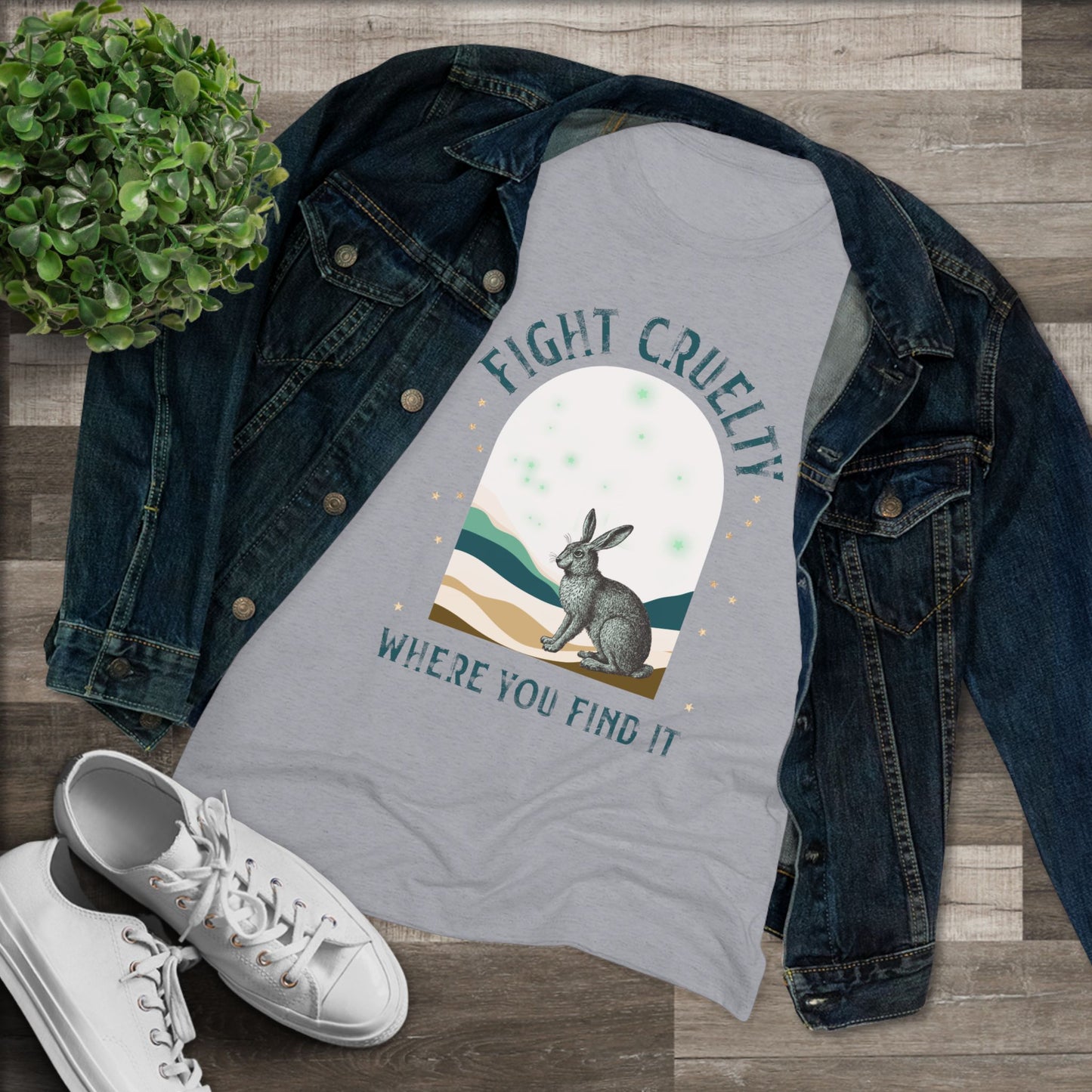 Fight Cruelty Hare Tee | iInspired by His Dark Materials
