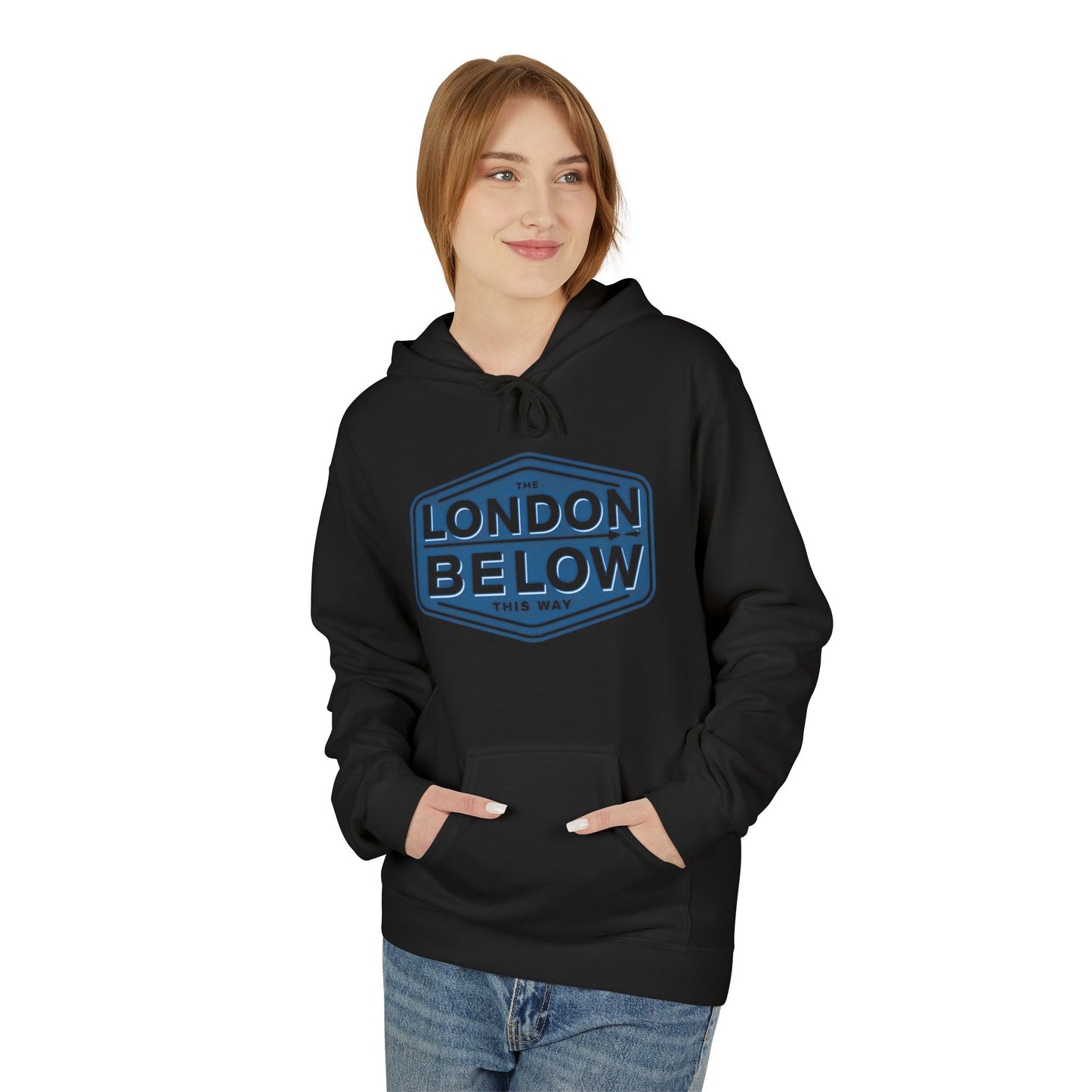 London Below Logo Hoodie | Underground City Streetwear