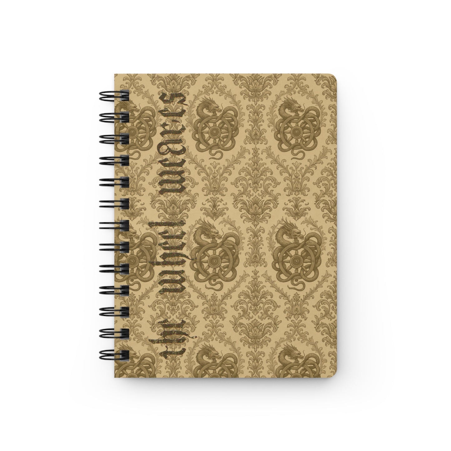 The Wheel Weaves Wallpaper | Spiral Bound Journal