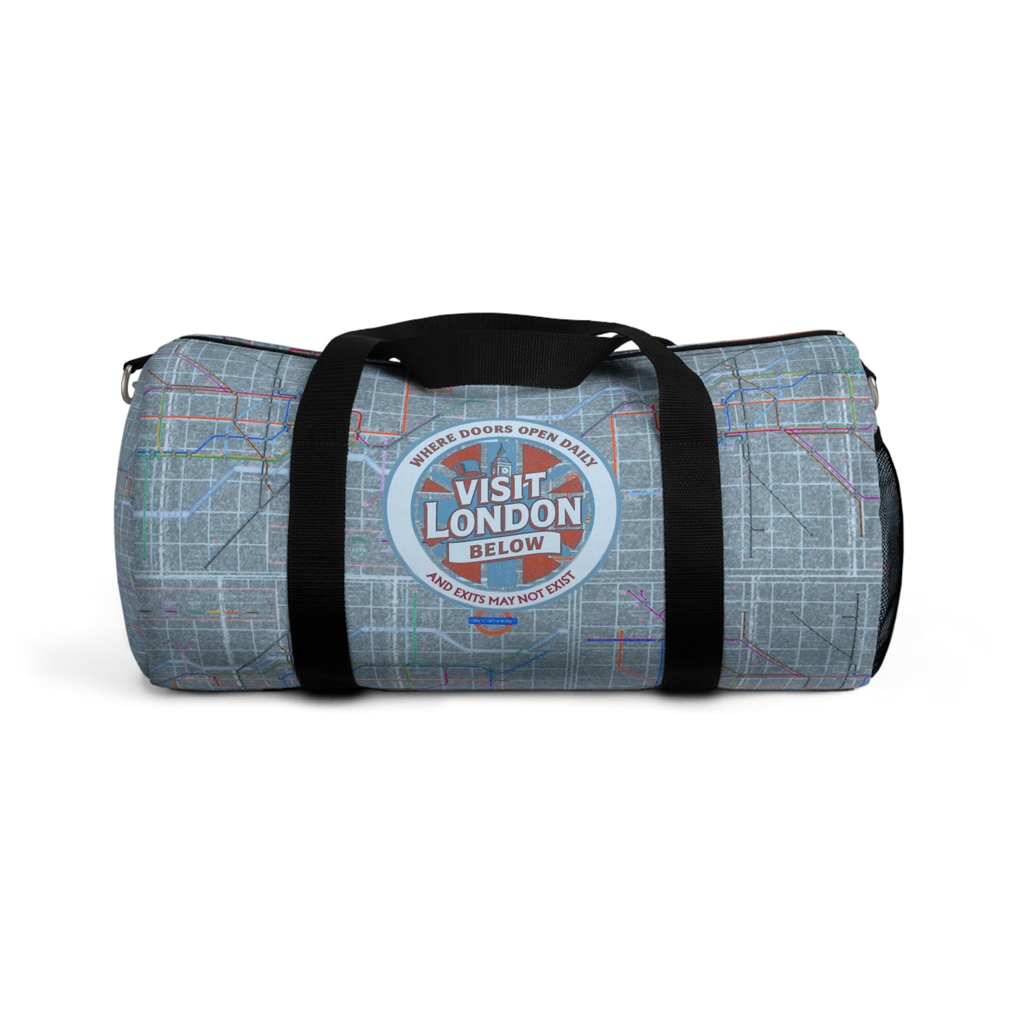 London Below Subway Map Duffel Bag