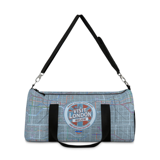 London Below Subway Map Duffel Bag