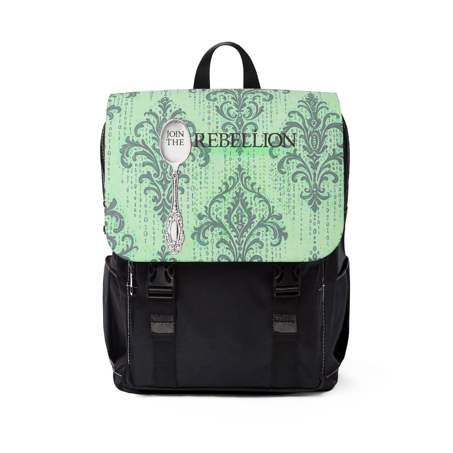 Join the Rebellion- Matrix Inpsired Medium Backpack