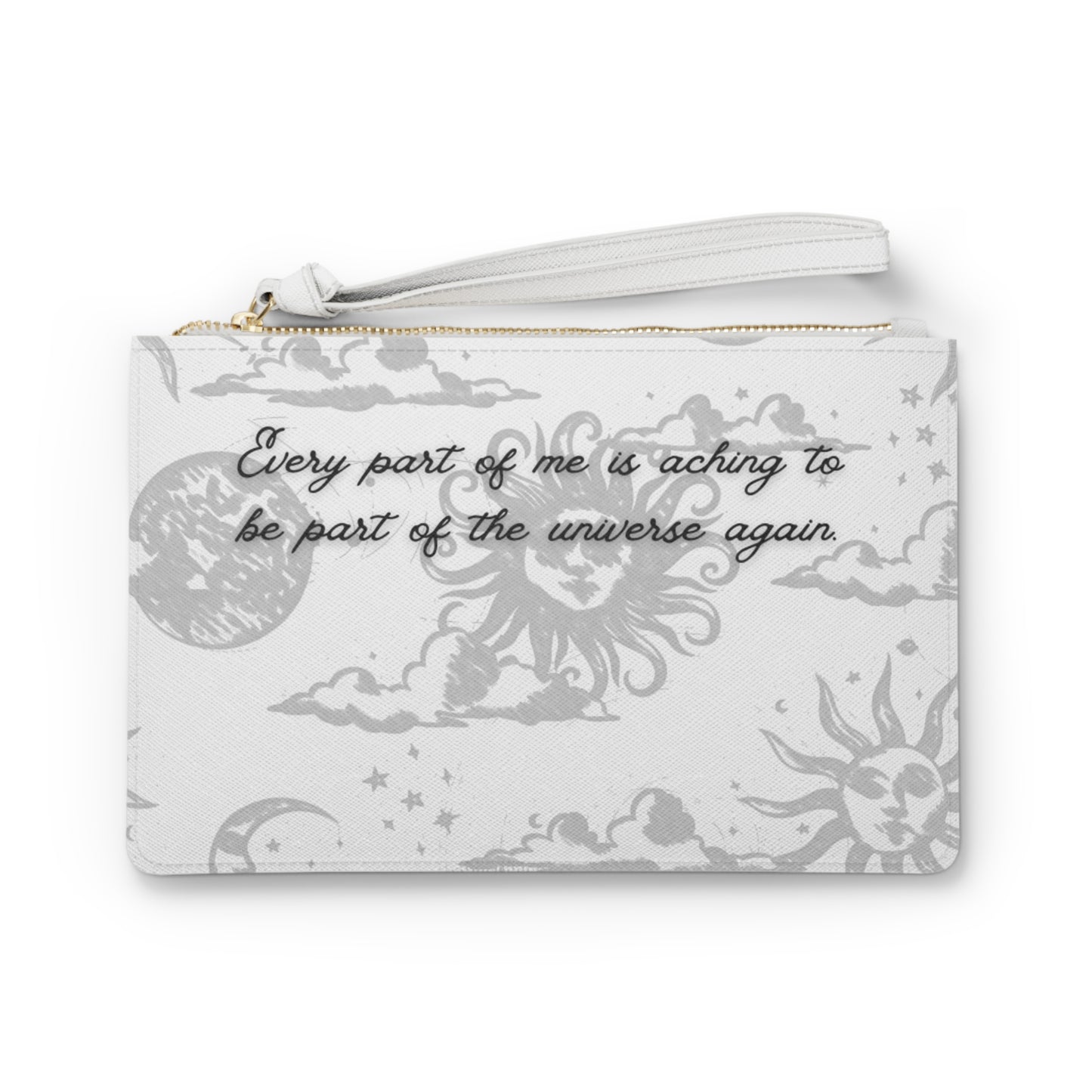 Celestial Hare Clutch Bag |  Astrology Print