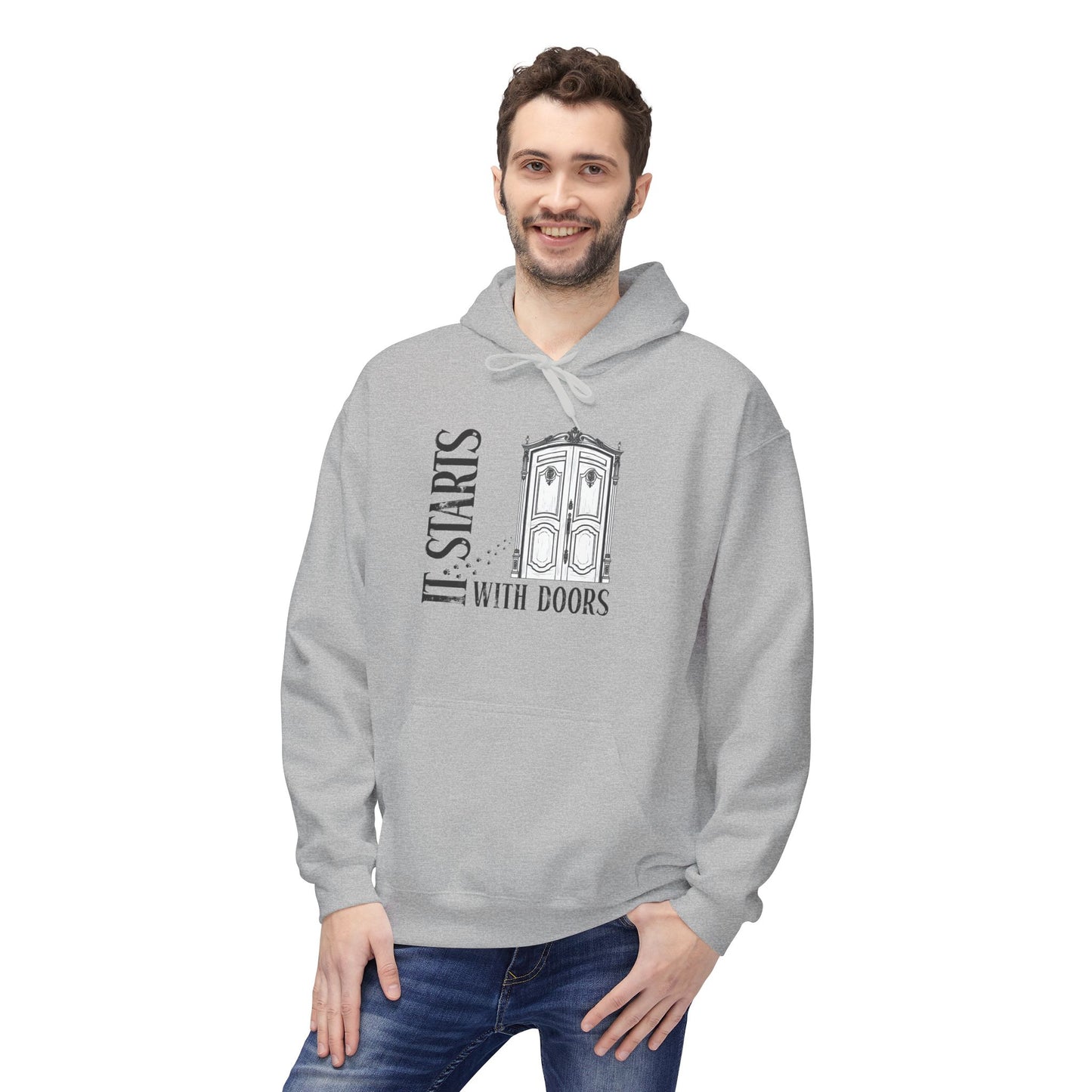 It Starts With Doors Hoodie | Inspired by Neverwhere