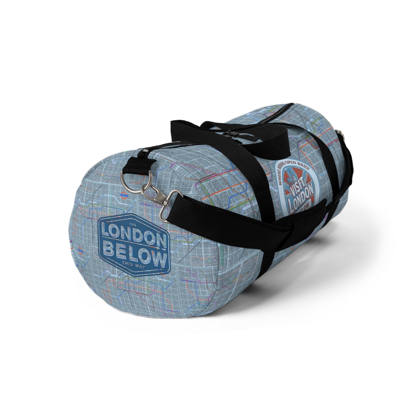 London Below Subway Map Duffel Bag