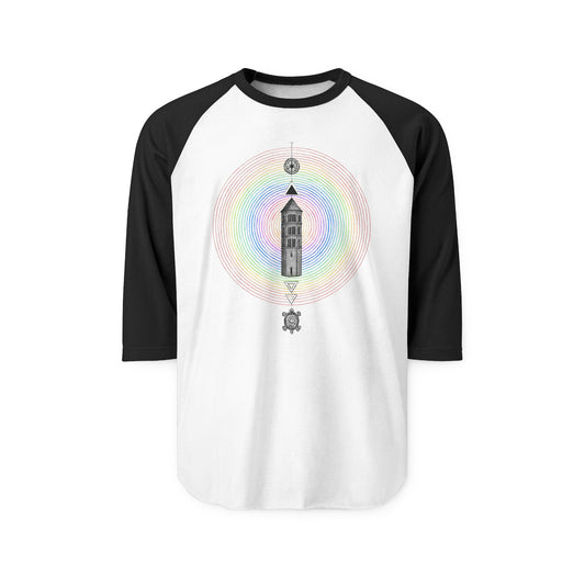 Rainbow Dark Tower Raglan Tee